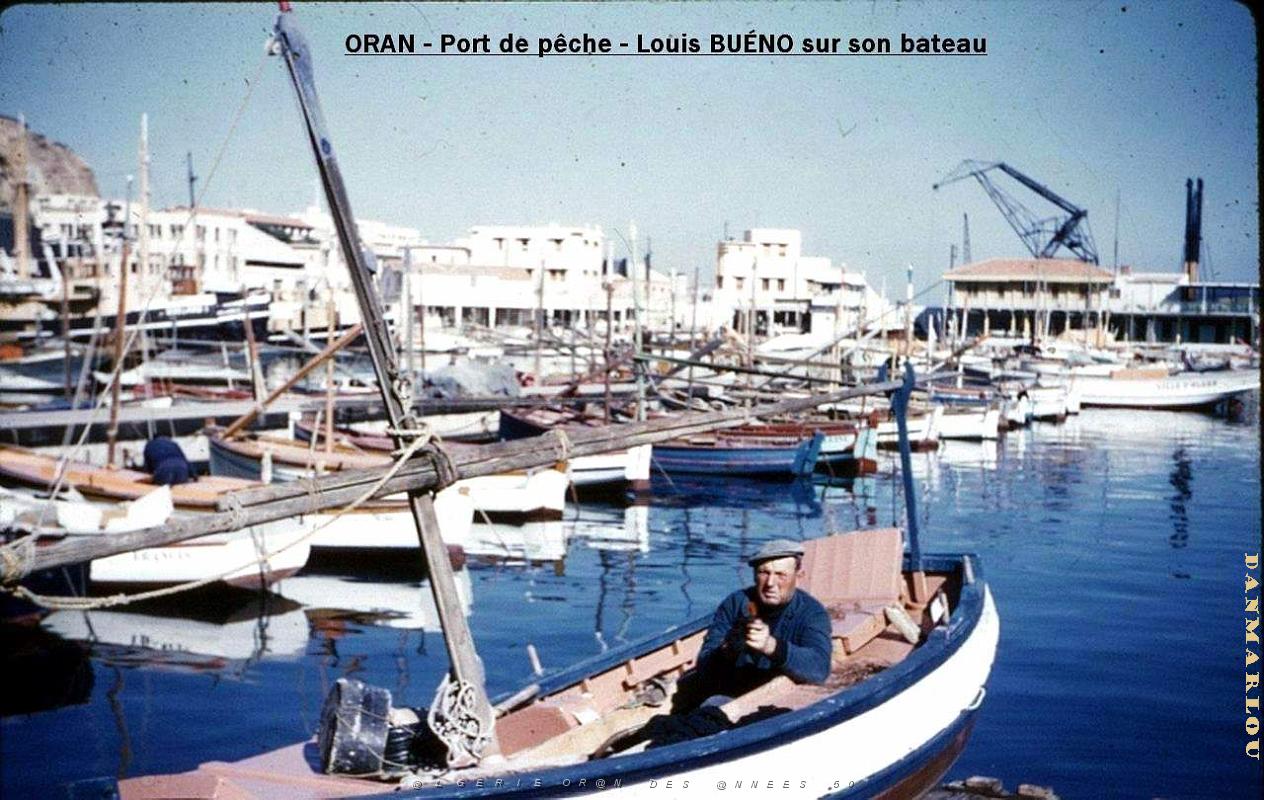 Oran - Port de Peche - Louis Bueno, oncle de Jose Bueno.jpg